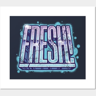 Fresh Graffiti Letters Posters and Art